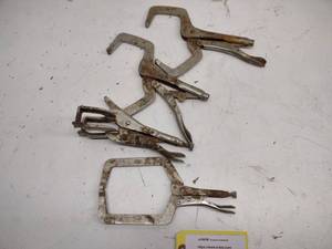 (4) Assorted Vice Grips Clamps...