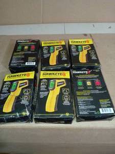 lot 40 image: Hawkeye Non-Contact Infrared Thermometer for Human Temperature Reading- mixed of 6