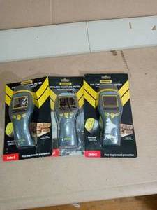 lot 54 image: Pin-Type Moisture Meter by General Tools- set of 3 not used