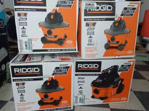 lot 97 image: Mixed lot of  WetDry Shop Vacuum by RIDGID