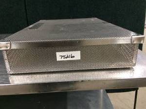 lot 18 image: PULLAN MEO CORP Stainless Steel Mesh&nbspInstrument Sterilization Tray Container - Excellent Condition