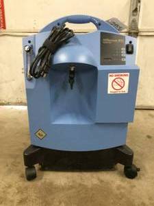 lot 12 image: MSRP $2000 Home Health 10 Liters of Oxygen Flow Per Minute Respironics Millenium Model M10 Medical Grade Oxygen Concentrator WOW Up to 10Liters Per Minute Oxygen Bars, Spas, Torch Welding, Fish Farming & More - Like New Condition Only 4135 Hours
