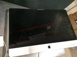 lot 68 image: WOWOW MSRP $2500 APPLE ALLINONE&nbspMacintosh iMac i5 2.7 GHz 4GB RAM 1 TB 27 All in One Computer THIS ONE WAS REMOVED FROM A WORKING ENVIRONMENT AND HAD BEEN WALL MOUNTED...COMES WITH REMOTE - TESTED AS WORKING & I WANT THIS
