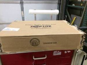 lot 75 image: NEW In BOX SMART500RT1UUninterruptible Power Supply (UPS),&nbspRack Mount, 7 Outlets, 500VA  300W, 120 V, 120 VAC, 3.2 min