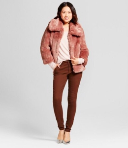 lot 31 image: 6 New Blush A New Day Faux Fur Coats