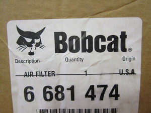 Bobcat Air Filter 6681474