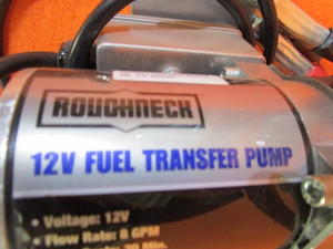 (Near New) 12v Fuel Pump wHose & Nozzle