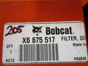 Bobcat Oil Filters X6675517