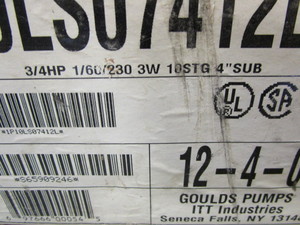 Goulds Submersible Pump
