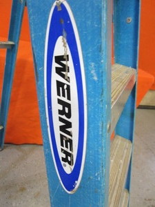 6 Werner Fiberglass Step Ladder