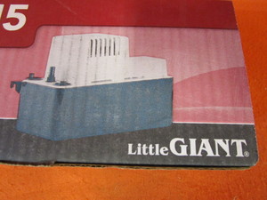 Little Giant Condensate Pump