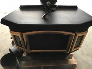 lot 1 image: The Earth Stove Freestanding Wood-Burning Stove