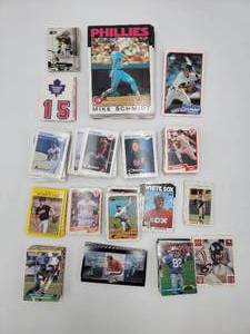 Awesome Collection of Vintage Baseball, Football, & Hockey Cards, Oversized,