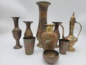 9 Gorgeous Hand-Etched and Hand-Painted Brass Collectibles