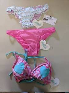 Assorted Womens 89 Bathing SuitsNEW With Tags  Tori Praver, Clean Blue, Cleobella Turquise, Sugar Coast, Xhilaration, & Shade & Shore