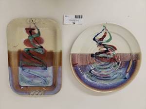Beautiful Handmade Ceramic Serving Trays
