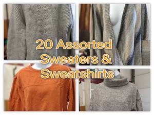 20 Womens Sweatshirts & Sweaters NEW With Tags