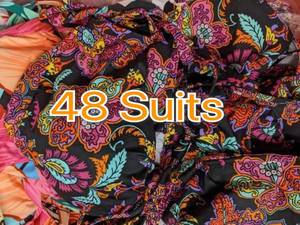 48 Assorted Clean Water Bikini Tops-NEW XS-XL