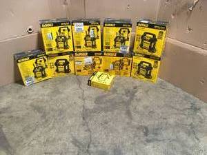 lot 1 image: Lot of Dewalt Portable Power units open boxes customer returns various conditions see pictures