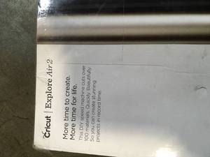 lot 26 image: CriCut Explore air 2 open box customer return see pictures