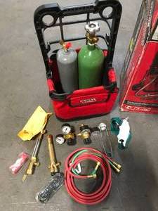 lot 41 image: LINCOLN ELECTRIC CO KH837 Port-A-Torch Kit open box see pictures