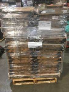 lot 25 image: Pallet of Lithonia Lightning Troffers see pictures