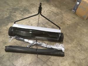 lot 26 image: AllFitHD  50 in. 26 cu. ft. Lawn Sweeper not used