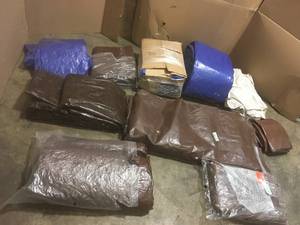 lot 37 image: Lot of assorted Tarps see pictures