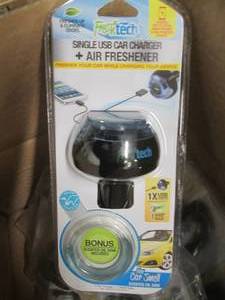 lot 4 image: 2- 4pks Single USB Car ChargersAir...