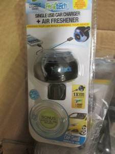 lot 5 image: 2- 4pks Single USB Car ChargersAir...