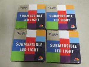 lot 47 image: 4 pks Qoolife Submersible LED Light...