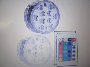 lot 51 image: 4 pks Qoolife Submersible LED Light...