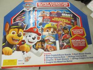 lot 99 image: Super Adventure Paw Patrol Coloring...