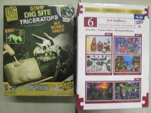 lot 115 image: Puzzles, Dini Dig Site...