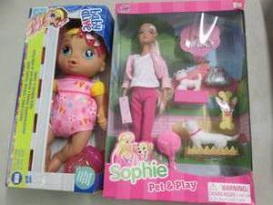 lot 142 image: Sophie Pet & play, Baby Alive...