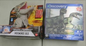 lot 144 image: Discovery Puzzle, Indominus Rex...