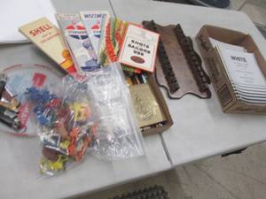 lot 221 image: Vintage Parts Catalogs, Maps, Pocke...