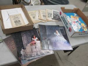 lot 239 image: Doll Embroidery Patterns, Puzzles, ...