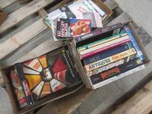 lot 248 image: 1 Box, 2 Flats Books, Vintage CookB...