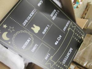 lot 283 image: Case of 15- Baby Milestones Chalk B...