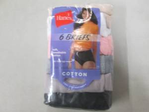lot 284 image: 6 pk Size 8 Ladies Briefs...