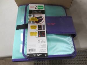 lot 328 image: 3 - 2 inch Five Star Quick Tab Bind...