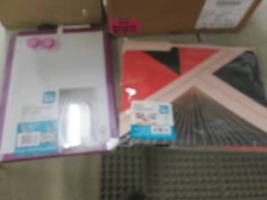 lot 329 image: File Folders, 4 Dry Erase Boards...
