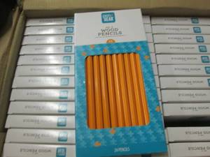 lot 330 image: 64-24pks No. 2 Wooden Pencils...