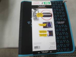 lot 337 image: 3 - 2 inch Five Star Zipper Binders...