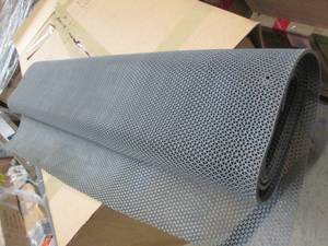 lot 352 image: Roll of Rubber Mat Flooring 41 inch...