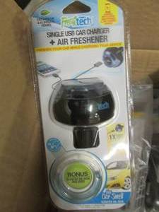 lot 6 image: 2- 4pks Single USB Car ChargersAir...