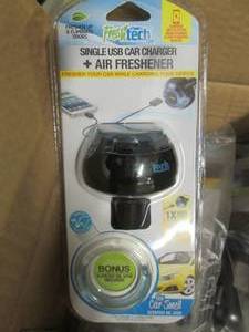 lot 8 image: 2- 4pks Single USB Car ChargersAir...