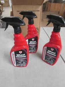 lot 19 image: 3 Bottles 23 oz Firestone Wheel Cle...