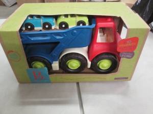 lot 120 image: B. Toys Happy Cruiser Car Carrier...